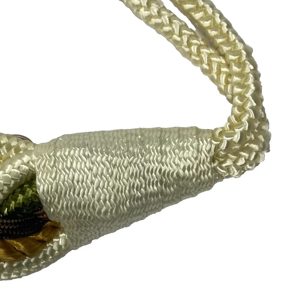 Macrame Braided Stretch Rope‎ Belt Womens 36